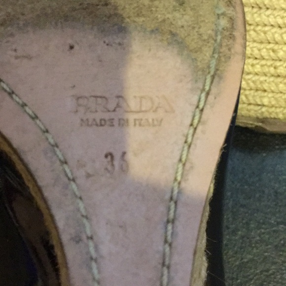 Prada Peep Toe Wedge - Picture 8 of 8